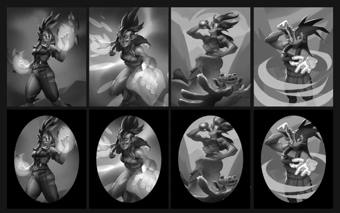 Hey friends! :3 I'm excited to share my latest project from the @lunaracademy_co  Workshop: Card Illustration with Alexandre Leoni
This is my Rokara Hearthstone Card homework piece :3  #digital #hearthstone #art #study #blizzard #digitalart #artist #artwork #cardillustration