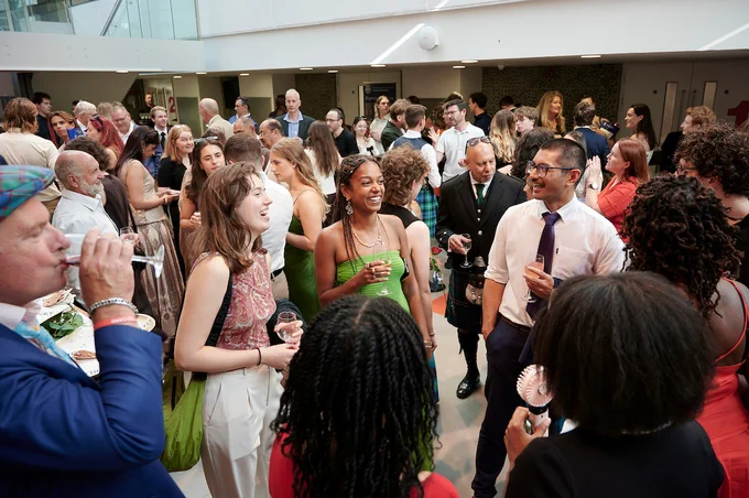 Photos from the University of Edinburgh School of Chemistry Graduation 2025 Reception 