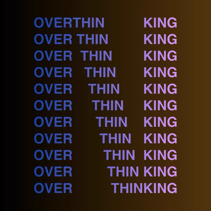I have just collected "OVER THIN KING" by @AndrewDvdBaron on @objktcom