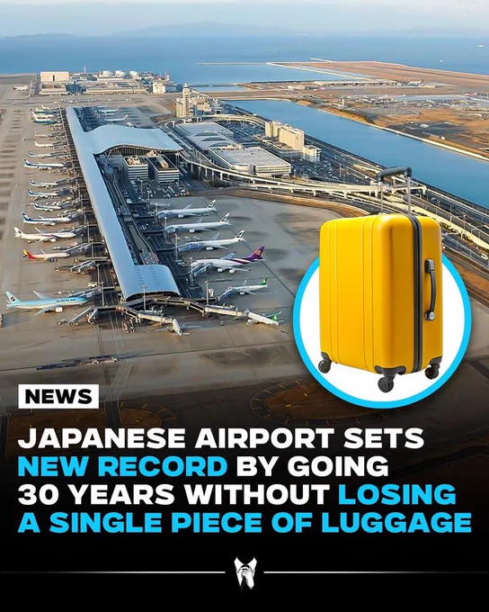 A Japanese airport hasn't lost a single bag in 30 years
