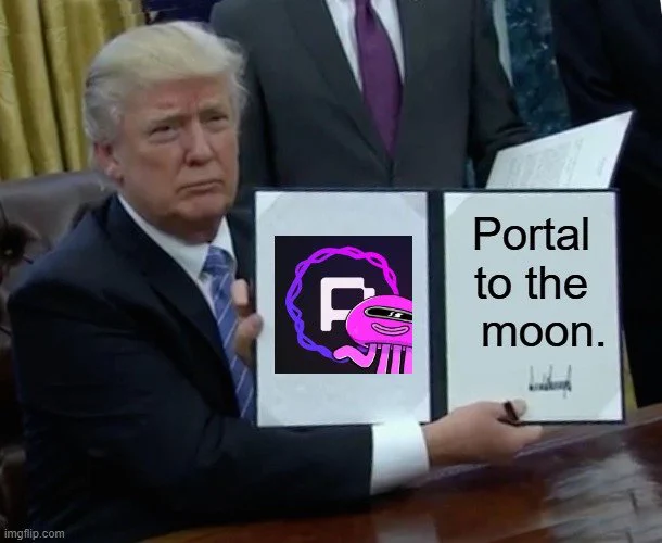 Portal to Bitcoin to the moon