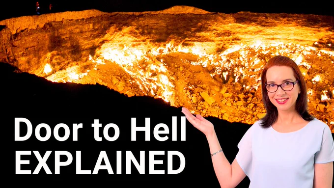 The Geology of the Door to Hell Turkmenistan Explained - Why the Gates of Hell Turkmenistan are burning non-stop
