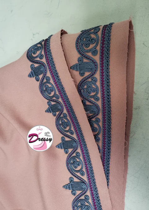 learn how to create beautiful moroccan cord embroidery using a juki embroidery machine. this simple technique adds elegance and detail to any fabric with ease.