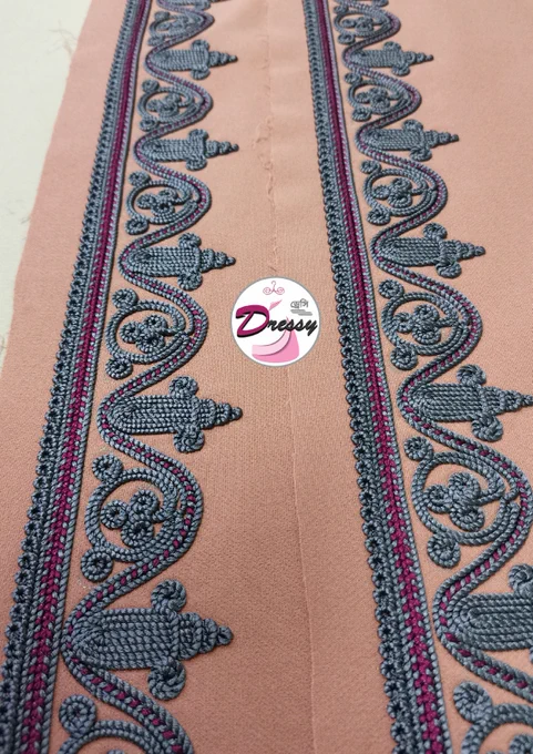 learn how to create beautiful moroccan cord embroidery using a juki embroidery machine. this simple technique adds elegance and detail to any fabric with ease.