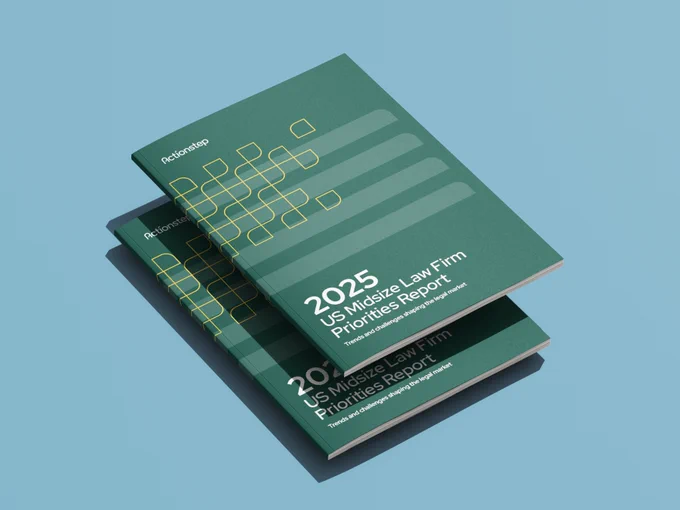 
Legal Trends report
2025 US Midsize Law Firm Priorities Report
How does your law firm compare?

In our third edition of our US Midsize Law Firm Priorities Report, we uncover the key challenges, priorities, and opportunities needed to make informed decisions and keep your firm ahead of the curve.