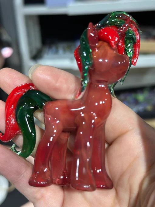 My little pony custom oc pony glass figures