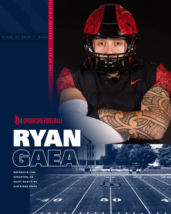 Welcome Graphic for Ryan Gaea
DEFENSIVE LINE
STOCKTON, CA
SAINT MARY’S HS
SAN DIEGO STATE