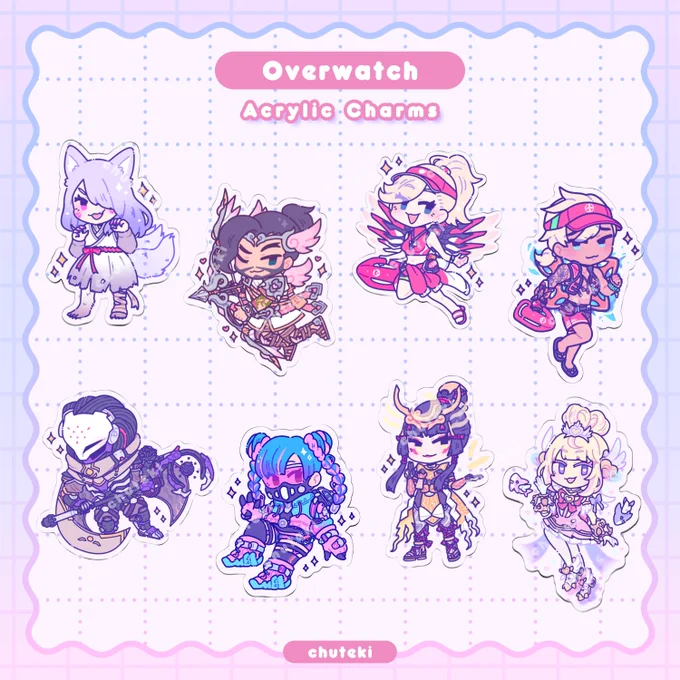 Various Overwatch Characters