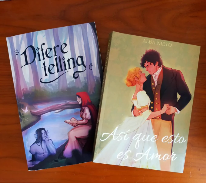 La antología Diferetelling y la novela Así que esto es amor 