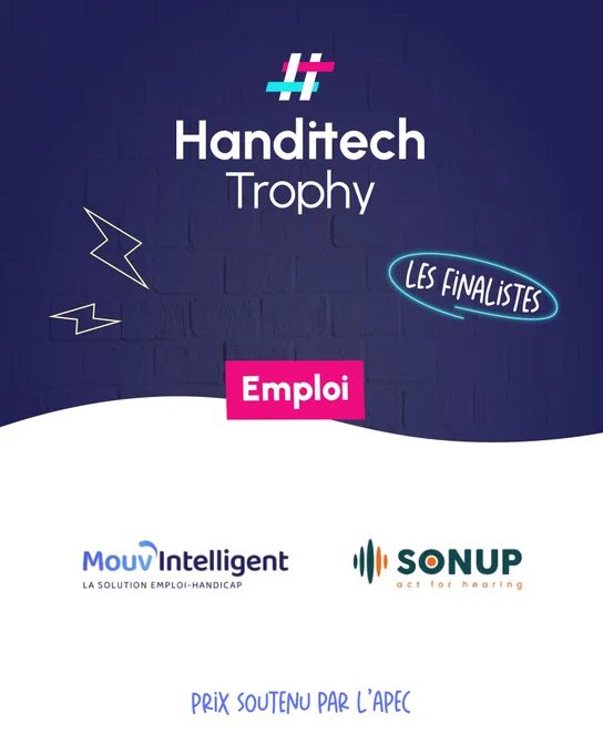 2 finalistes : Mouv intelligent et SONUP