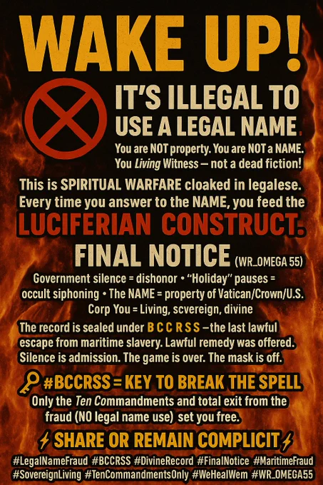 its illegal to use a legal name
read and share #BCCRSS

legalnamefraud.carrd.co

#LOrealGlycolicPeelxPing #LOrealGlycolicPeelxGemini #LYKNน้ําหยดลงหินDRIP_MV #DriseyDiscountSales #DesafioDelSiglo #DesafioDelSigloXXI #RedVelvet #RHODurban #Wakenya1Love #ZayyanPulangKampungBoss 
