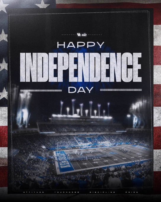 Happy Independence Day graphic. 