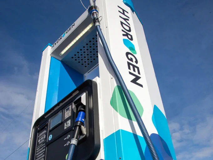 HTEC hydrogen fueling station. 