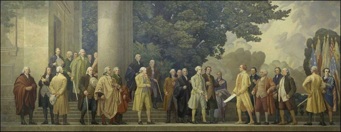 The Declaration by Barry Faulkner (1936)