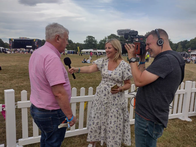 Cllr Duggins with Midlands Today