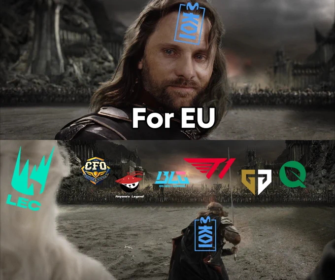 MKOI vs CFO, AL, BLG, T1, GEN.G & FLY as the final LOTR battle in Return of the King