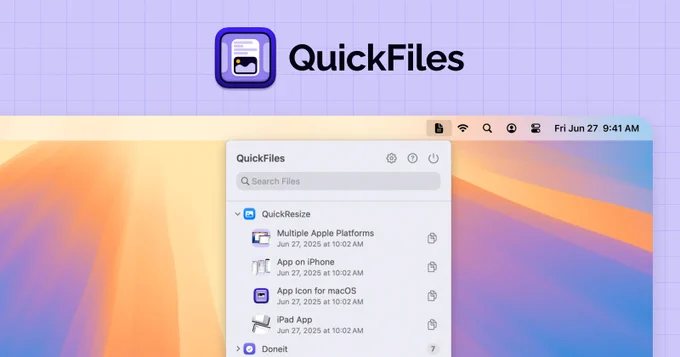QuickFiles app by QuickTools.