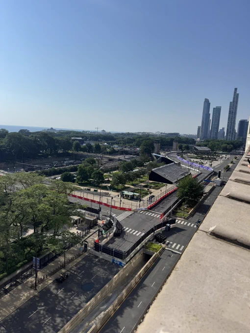 The Chicago street course