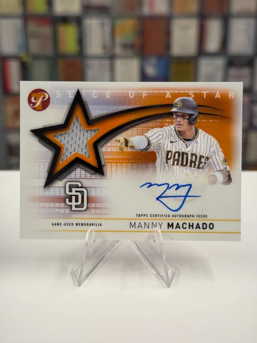 2022 Topps Certified Autograph Issue - Manny Machado
Manny Machado, San Diego Padres (19/25)

