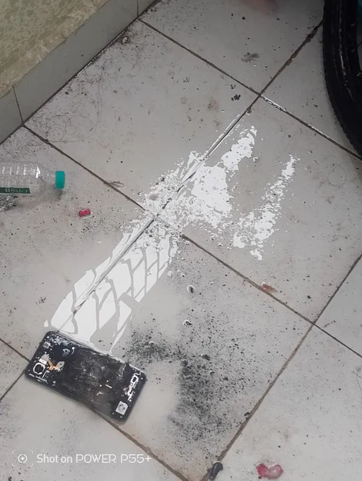 🔴 URGENT @OnePlus_IN @OnePlusSupport

My OnePlus Nord 3 5G caught fire while I was studying. The phone overheated to 46°C, started smoking, and then caught fire even though it was charging with the original OnePlus charger.

I'm an HSC 12th Science student — my studies, safety, and peace of mind are all affected. The battery was already acting abnormally for the past few days. I had to act fast and remove the back panel to prevent an explosion.

I contacted support, they just said “go to the service center.” Is this how OnePlus treats student customers? I’m mentally stressed and my EMI isn’t even cleared yet.

🔁 Please help and retweet. People should be warned about the Nord 3 and upcoming Nord 5 series.

#OnePlusNordFire #OnePlus #Nord3 #SmartphoneBlast #OnePlusSupport #BatteryBlast #StudentVoice

I still have the box, charger, and all accessories. I took extreme care of my phone — no drops, no damage. Just used as a normal student.

Please @OnePlus_IN – take responsibility and help
