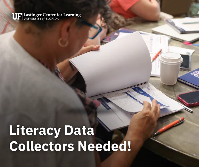 Literacy Data Collectors Needed!