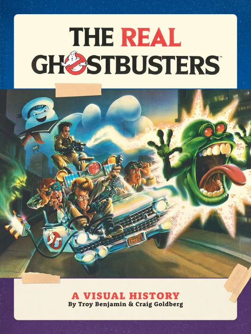 Cover of The Real Ghostbusters: A Visual History HC