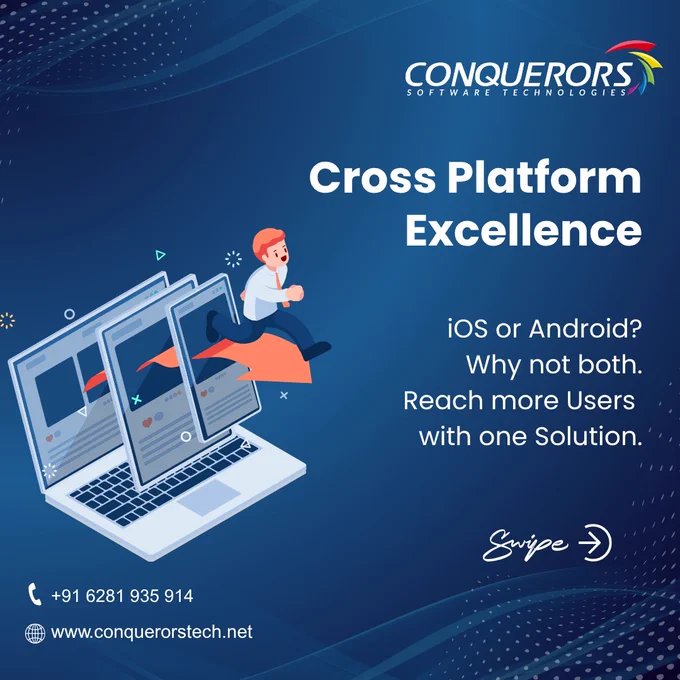 Custom Mobile App Development Company- conquerors software solutions 