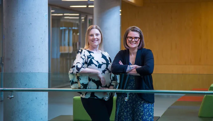 uOttawa researchers Isabelle Bourgeois and Jada Watson