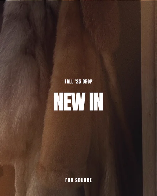 Fall '25 new drop on Fur Source