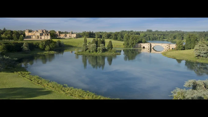 Lancelot “Capability” Brown’s constructed lake at the Palace of Blenheim (Woodstock, Oxfordshire, 1763-1773)