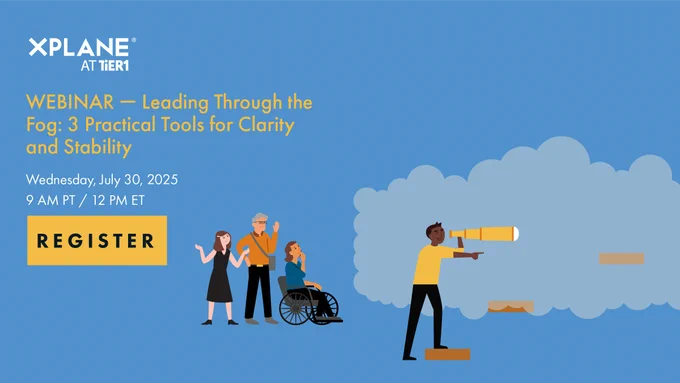 Upcoming webinar on leading through the fog and 3 practical tools for clarity and stability