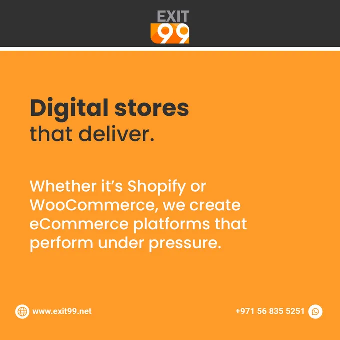 Digital stores that deliver.
