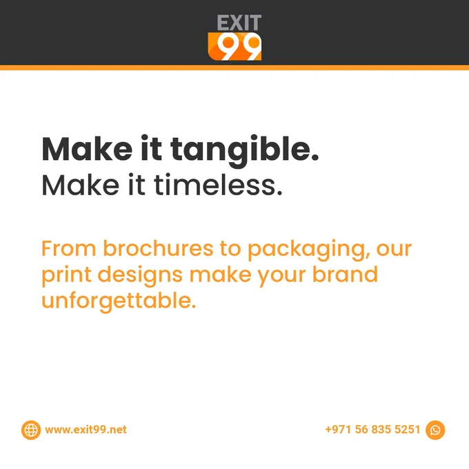 Make it tangible. Make it timeless.