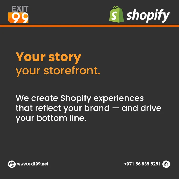 Your story, your storefront.