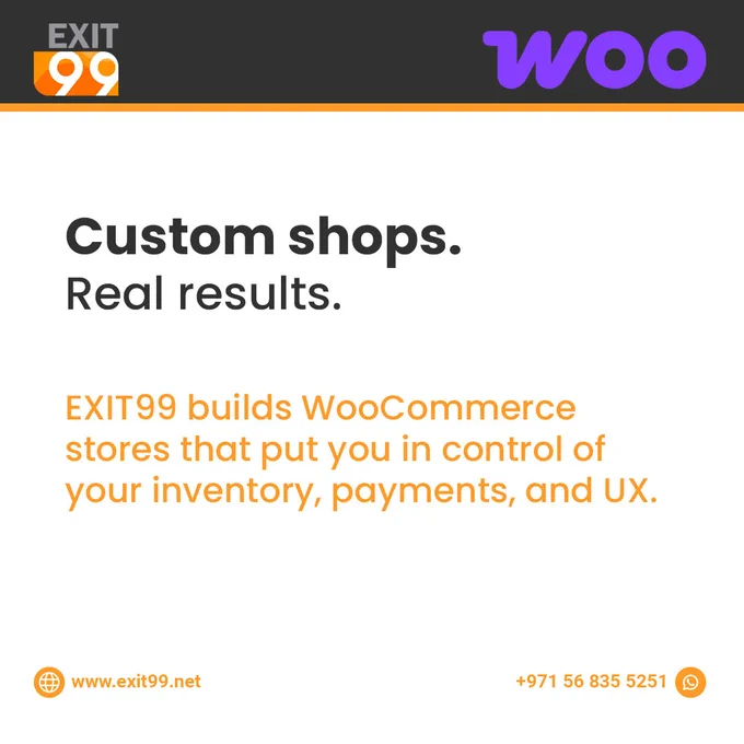 Custom shops. Real results.