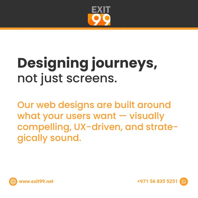 Designing journeys, not just screens.