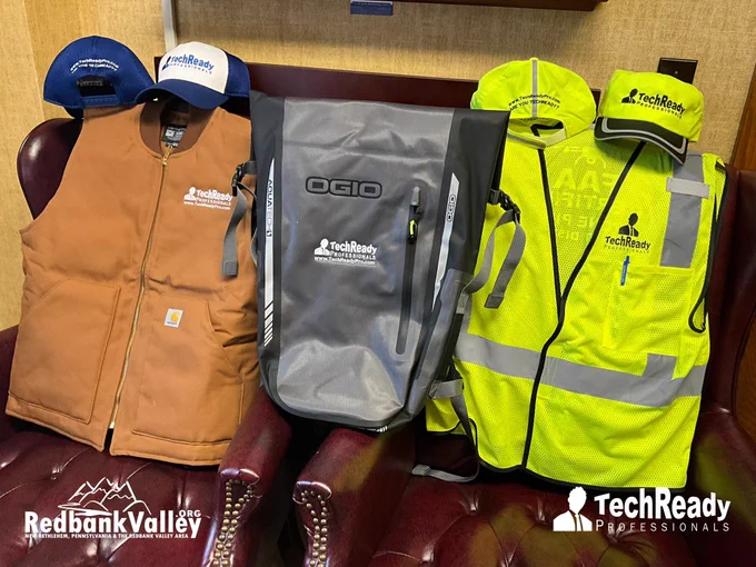 Huge thanks to BGM Custom Wear for our new drone safety vests, hats, Carhartt vests & backpacks! 🧢🎒 High-quality, fast, affordable & local - highly recommended! 🙌 

#ootd #BGMCustomWear #TechReadyStyle #NewBethlehem #RedbankValley