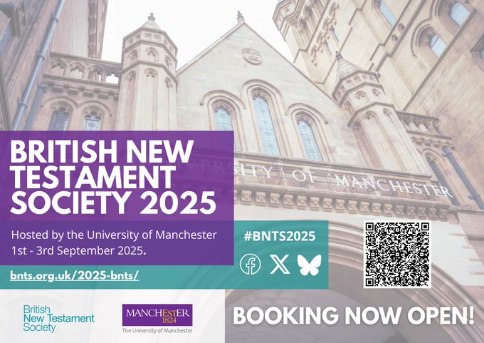 BNTS 2025 poster, which contains the same information as the tweet.
