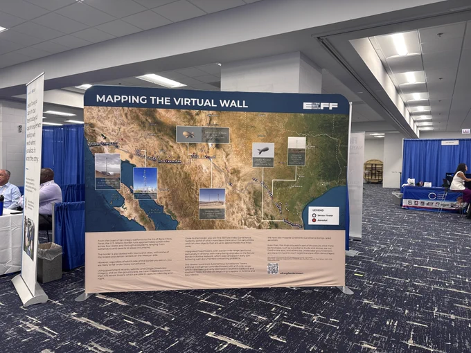EFF's popup: Mapping the Virtual Wall