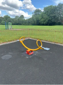 new see-saw in chapel street park