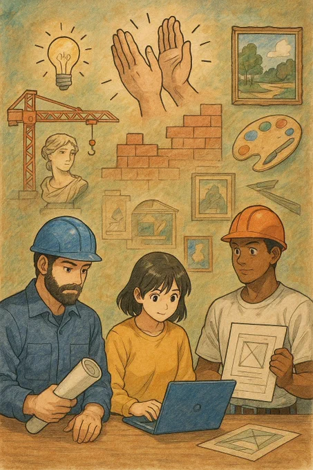 To all building silently 