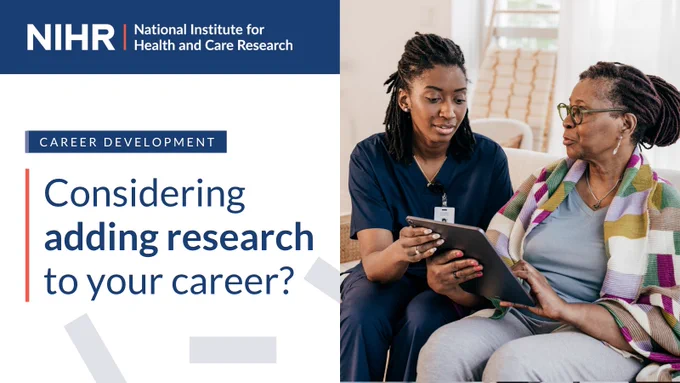 Career development
Considering adding research to your career?