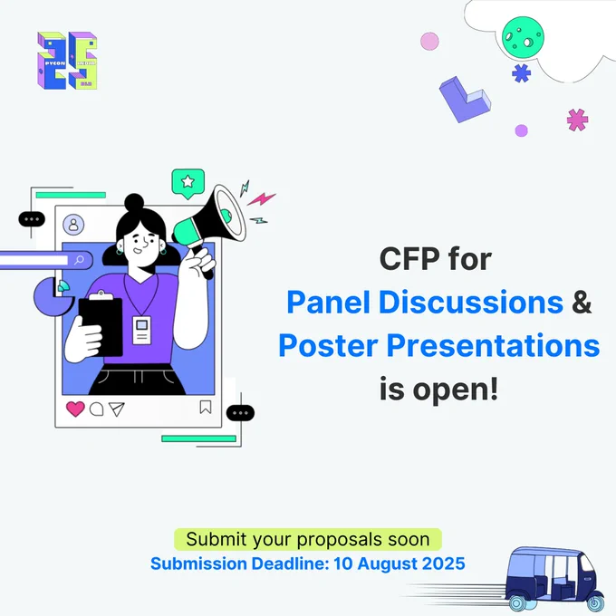CFP for panel discussion and poster presentation is open now
