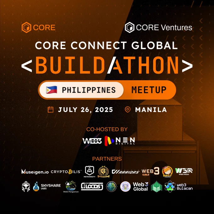 CoreDAO Buildathon Core Connect Global NEN Digital Manila