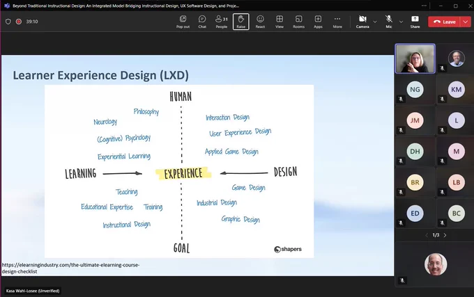 Screenshots of keynote speaker presenting opening session of LIT Conference 2025