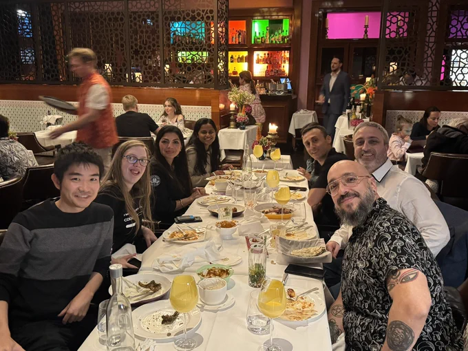 The gang at club India Berlin