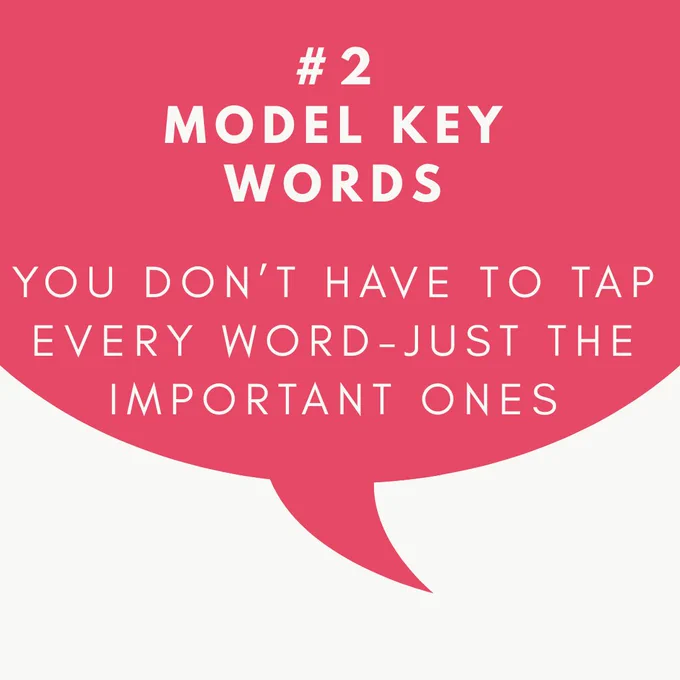 Number two model keywords you don’t have to tap every word just the important ones