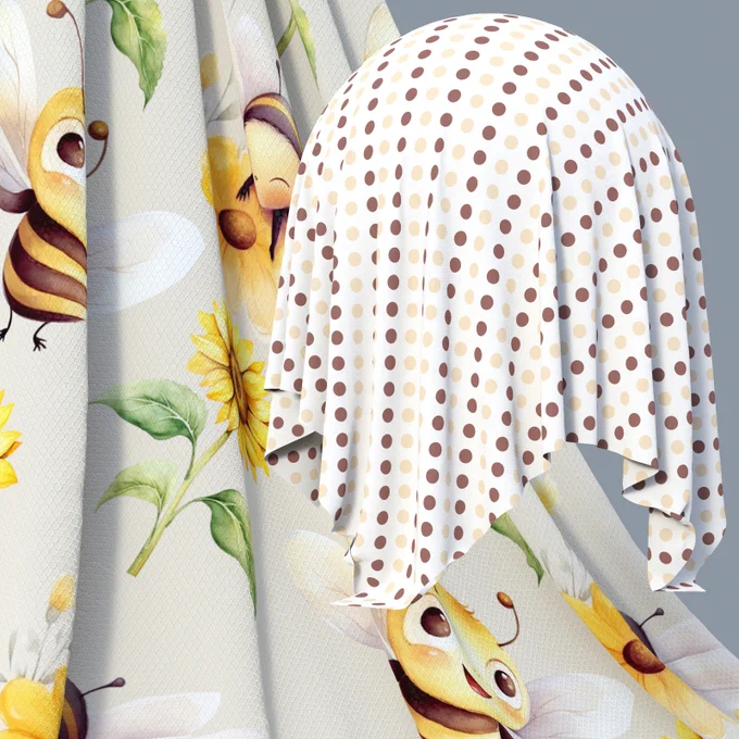 New shader set @renderosity . Beezie Fabric Iray Shaders with 4K maps. This is a Merchant Resource.

https://www.renderosity.com/marketplace/products/168810/beezie-fabric-iray-shaders-mr

#nelmi #nelmi3d #bees #playful #fabric #daz3d #daz #design #substancepainter #irayshaders #shaders #merchantresource #clothing #texturing #whimsical