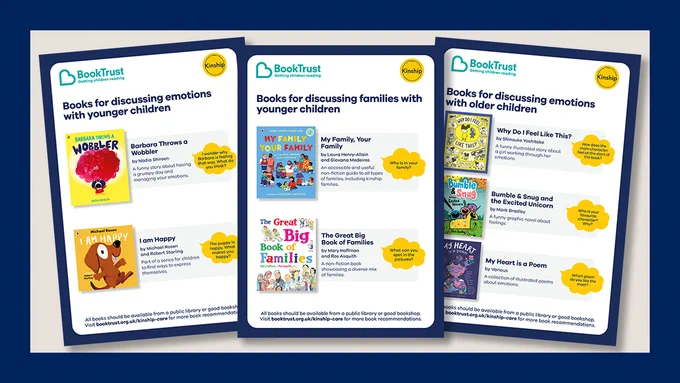 The booklists we have put together for kinship families