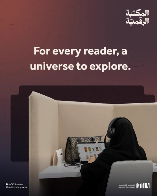 Are you a student? 🎓A researcher? Or simply a reading enthusiast?
The Digital Library offers you resources from the world’s top publishing houses! 📖
Explore it now:
🔗 https://sldp.moc.gov.sa/
#Libraries_Commission